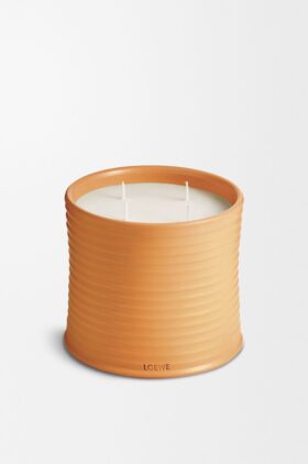 Große Kerze mit Orangenblüte