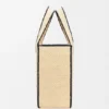 Große Loewe Font Tote aus Raffia