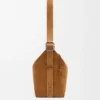 Große „Loop Hobo“-Tasche aus Kalbsveloursleder Große „Loop Hobo“-Tasche aus Kalbsveloursleder