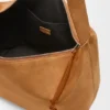 Große „Loop Hobo“-Tasche aus Kalbsveloursleder Große „Loop Hobo“-Tasche aus Kalbsveloursleder