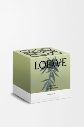 Große Marihuana-Kerze