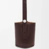 Große Pebble Bucket aus geschmeidigem genarbtem Kalbsleder Große Pebble Bucket aus geschmeidigem genarbtem Kalbsleder