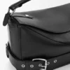 Große Puzzle-Biker-Tasche aus glänzendem Kalbsleder Große Puzzle-Biker-Tasche aus glänzendem Kalbsleder