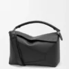 Große „Puzzle Edge“-Tasche aus genarbtem Kalbsleder Große „Puzzle Edge“-Tasche aus genarbtem Kalbsleder