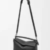 Große „Puzzle Edge“-Tasche aus genarbtem Kalbsleder Große „Puzzle Edge“-Tasche aus genarbtem Kalbsleder