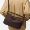 Große Puzzle-Tasche aus genarbtem Nubukleder Große Puzzle-Tasche aus genarbtem Nubukleder