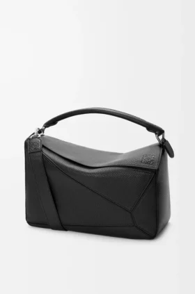Große Puzzle-Tasche aus geschmeidigem genarbtem Kalbsleder