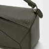 Große Puzzle-Tasche aus geschmeidigem genarbtem Kalbsleder Große Puzzle-Tasche aus geschmeidigem genarbtem Kalbsleder