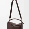 Große Puzzle-Tasche aus geschmeidigem genarbtem Kalbsleder Große Puzzle-Tasche aus geschmeidigem genarbtem Kalbsleder