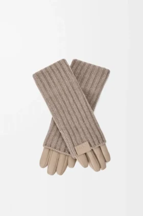 Handschuhe aus Kaschmir und Nappa-Lammleder