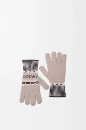 Handschuhe aus Wollmischung