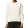 Herren Loewe Anagram-Logo bestickter Baumwollpullover, cremeweiß, H526341Xa1-2370