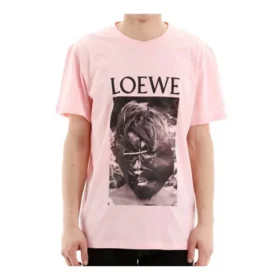 Herren-loewe-Ken-Heyman-Baumwoll-T-Shirt mit Aufdruck, kurzärmelig, rosa, H6109980Pc-7080 Herren-loewe-Ken-Heyman-Baumwoll-T-Shirt mit Aufdruck, kurzärmelig, rosa, H6109980Pc-7080