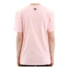 Herren-loewe-Ken-Heyman-Baumwoll-T-Shirt mit Aufdruck, kurzärmelig, rosa, H6109980Pc-7080