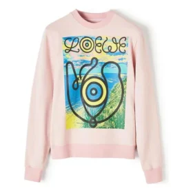 Herren Loewe Pink Eye Printing Rot H6299940Pc-7080