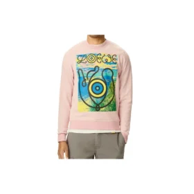 Herren Loewe Pink Eye Printing Rot H6299940Pc-7080
