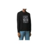 Herren-Pullover mit loewe-Markenlogo-Aufdruck, schwarz, H6109900Cr-1100