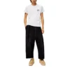 Herren-T-Shirt von loewe mit „Anagram“-Stickerei, aus Baumwolle, Rundhalsausschnitt, kurze Ärmel, weiß, H526Y22J26-2100
