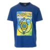 Herren-T-Shirt von loewe mit Augendruck, kurzärmelig, blau, H6109822Pc-5130