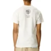 Herren-T-Shirt von loewe mit „White Snow Mountain“-Print, kurzärmelig, weiß, H6299983Pc-2100