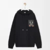Hoodie in lockerer Passform aus Baumwolle Hoodie in lockerer Passform aus Baumwolle