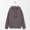 Hoodie mit Reißverschluss aus Baumwolle Hoodie mit Reißverschluss aus Baumwolle