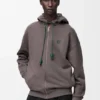 Hoodie mit Reißverschluss aus Baumwolle Hoodie mit Reißverschluss aus Baumwolle