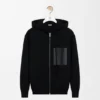 Hoodie mit Reißverschluss aus Wolle Hoodie mit Reißverschluss aus Wolle