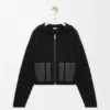 Hoodie mit Reißverschluss aus Wolle Hoodie mit Reißverschluss aus Wolle