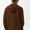 Hoodie mit Reißverschluss aus Wolle Hoodie mit Reißverschluss aus Wolle