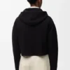 Hoodie mit Reißverschluss aus Wolle Hoodie mit Reißverschluss aus Wolle