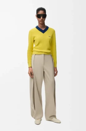 Hose aus Baumwolle und Seide