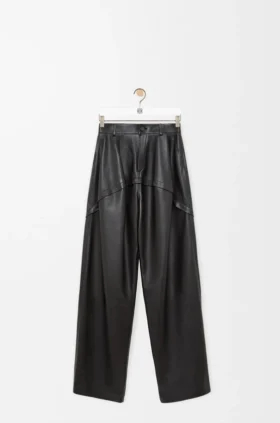 Hose aus Nappa-Lammleder
