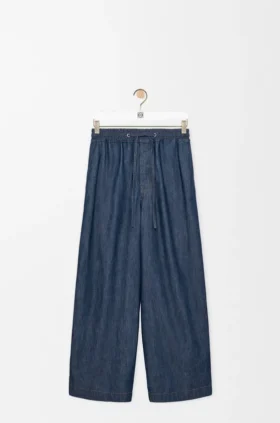 Hose mit Kordelzug aus Baumwolle