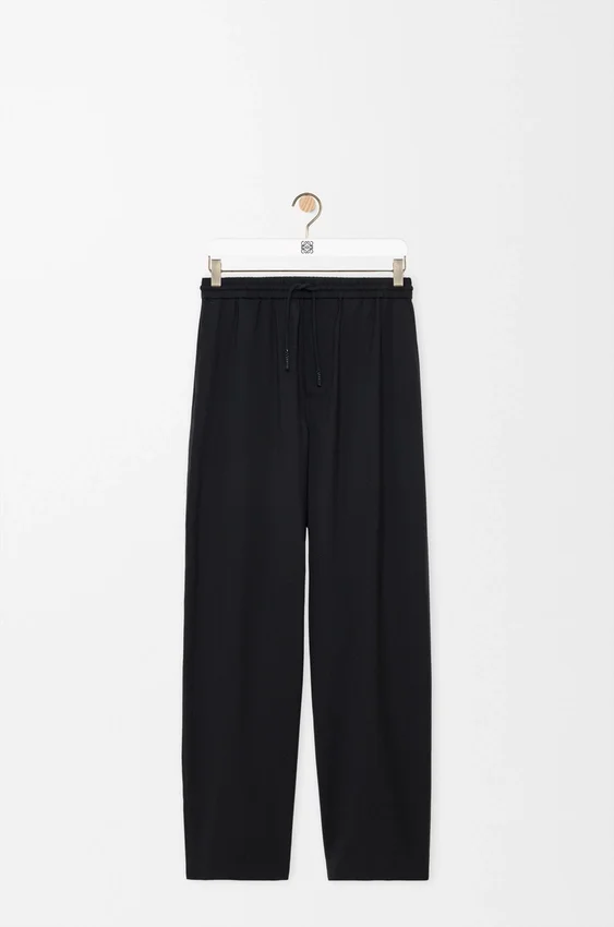 Hose mit Kordelzug aus Wolle Hose mit Kordelzug aus Wolle