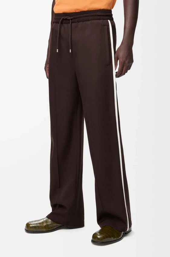 Hose mit Kordelzug aus Wolle Hose mit Kordelzug aus Wolle