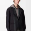 Hybrid-Jacke aus Wolle Hybrid-Jacke aus Wolle