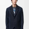 Hybridjacke aus Baumwolle und Wolle Hybridjacke aus Baumwolle und Wolle