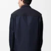 Hybridjacke aus Baumwolle und Wolle Hybridjacke aus Baumwolle und Wolle