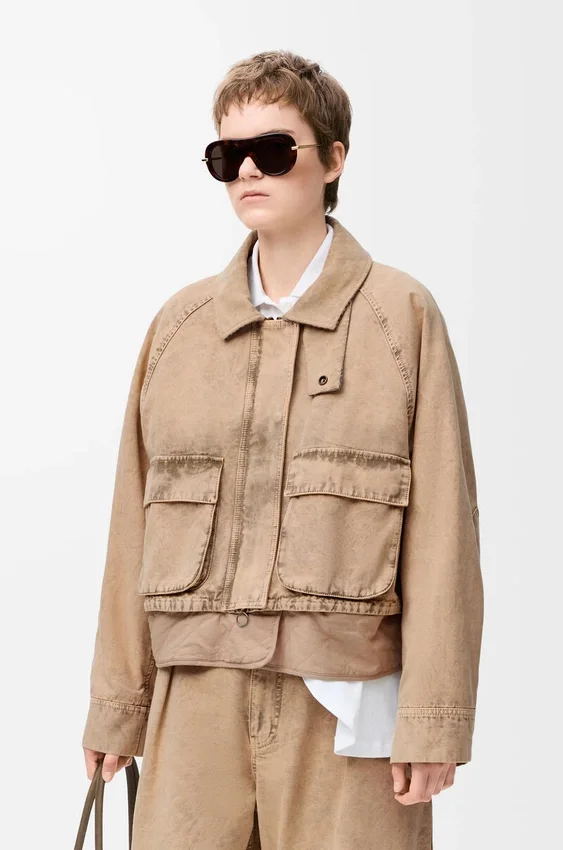 Jacke aus Baumwolle Jacke aus Baumwolle