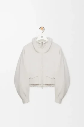 Jacke aus Baumwolle und Seide Jacke aus Baumwolle und Seide