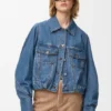 Jacke aus Denim Jacke aus Denim