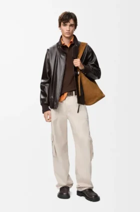 Jacke aus Nappa-Lammleder