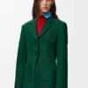 Jacke aus Wolle Jacke aus Wolle