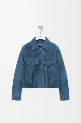 Jacke aus Ziegenwildleder