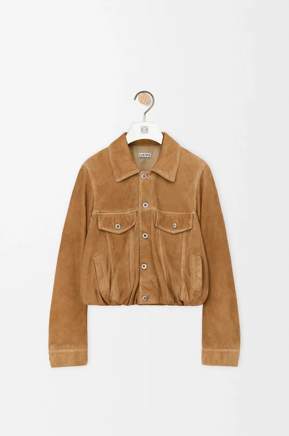 Jacke aus Ziegenwildleder Jacke aus Ziegenwildleder