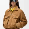 Jacke aus Ziegenwildleder Jacke aus Ziegenwildleder