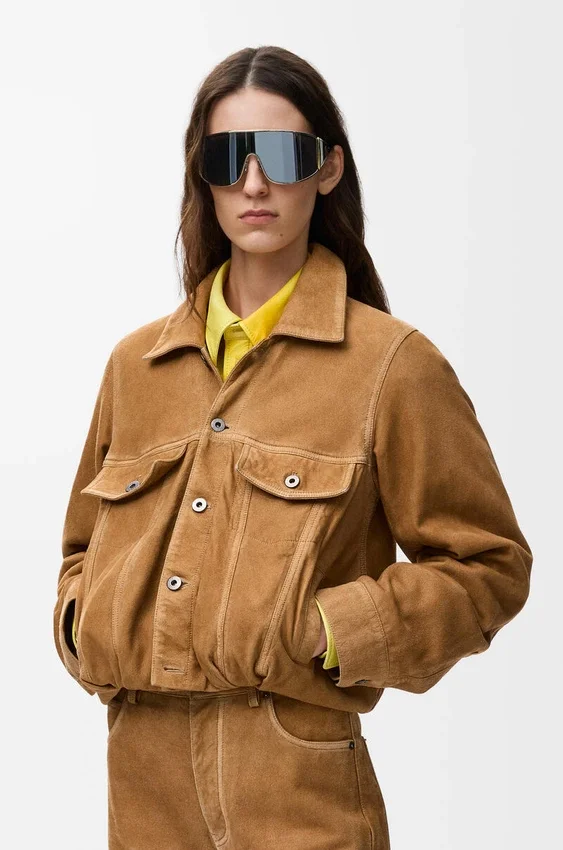 Jacke aus Ziegenwildleder Jacke aus Ziegenwildleder