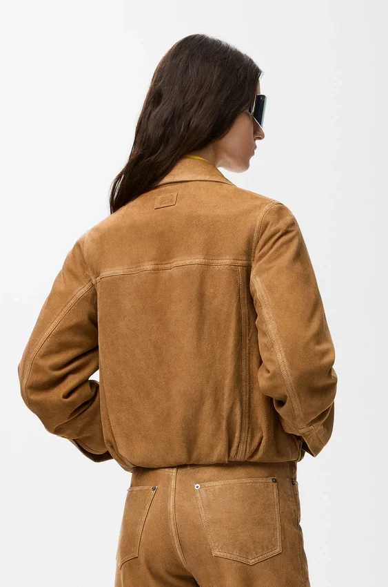 Jacke aus Ziegenwildleder Jacke aus Ziegenwildleder