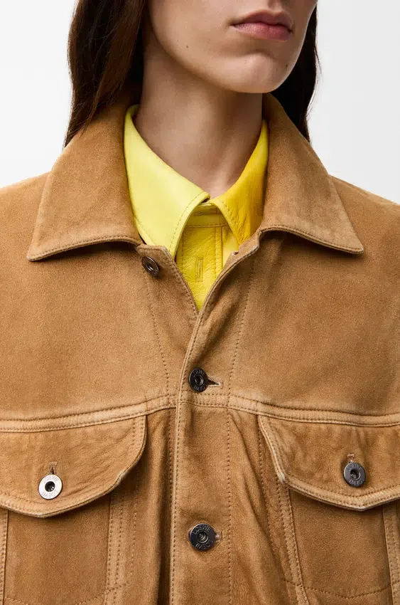 Jacke aus Ziegenwildleder Jacke aus Ziegenwildleder